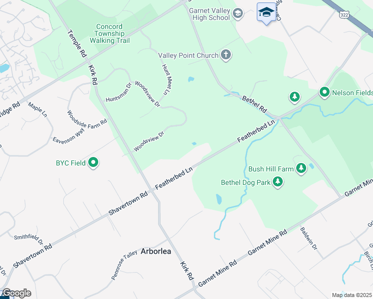 675 Featherbed Lane, Valley PA Walk Score