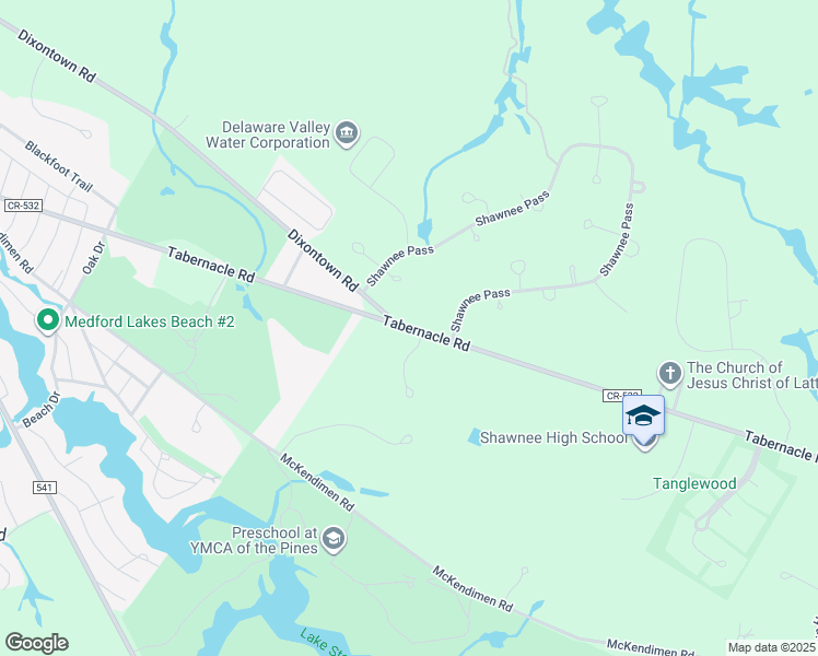 Tabernacle Road, Medford Lakes NJ Walk Score