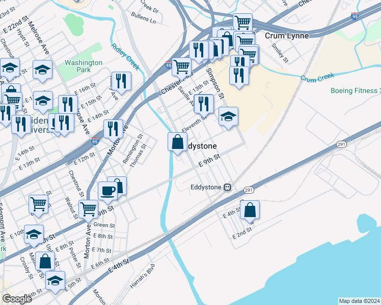 923 Eddystone Avenue, Eddystone PA Walk Score