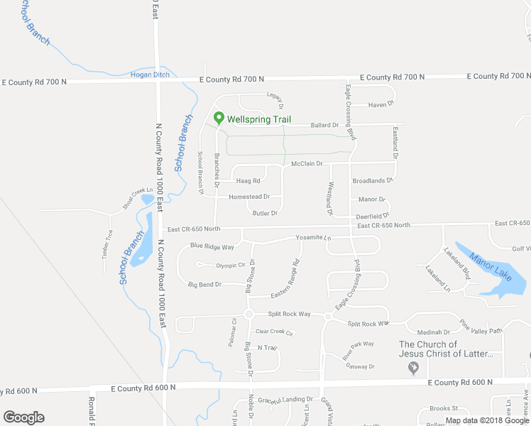 map of restaurants, bars, coffee shops, grocery stores, and more near 10348 Butler Drive in Brownsburg