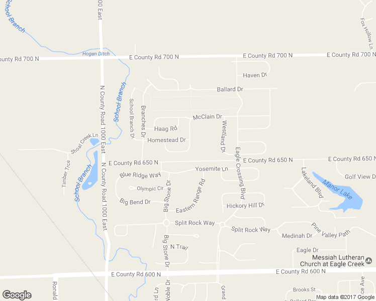 map of restaurants, bars, coffee shops, grocery stores, and more near 10381 Butler Drive in Brownsburg