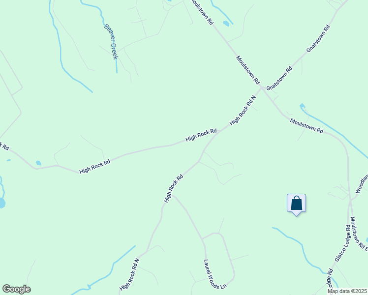 map of restaurants, bars, coffee shops, grocery stores, and more near 7982 High Rock Road West in Hanover