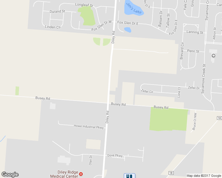 map of restaurants, bars, coffee shops, grocery stores, and more near 90 Diley Road in Canal Winchester