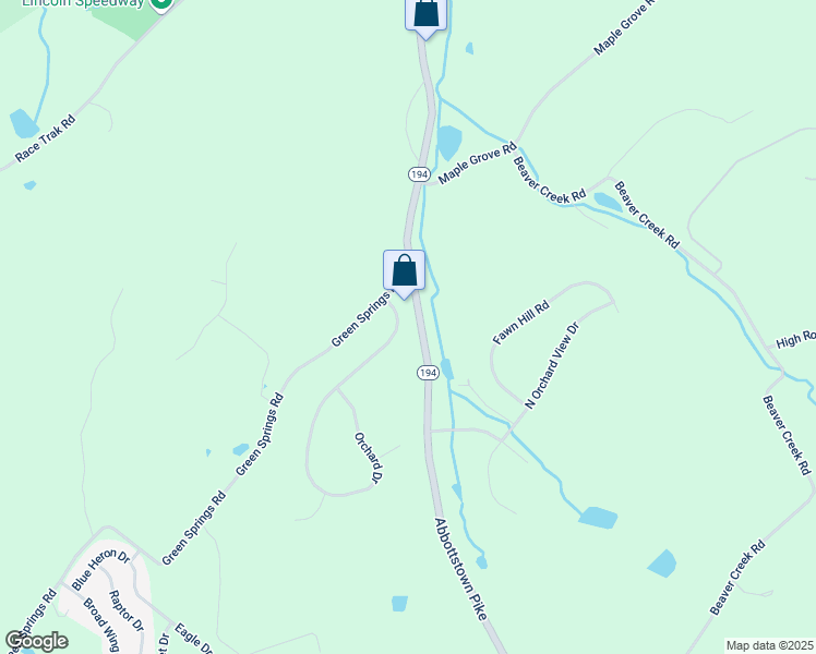 map of restaurants, bars, coffee shops, grocery stores, and more near 18 Orchard Drive in Hanover