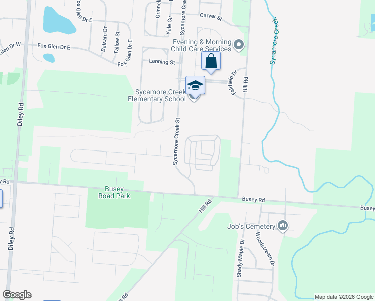 map of restaurants, bars, coffee shops, grocery stores, and more near 240 Autumn Ridge Circle in Pickerington