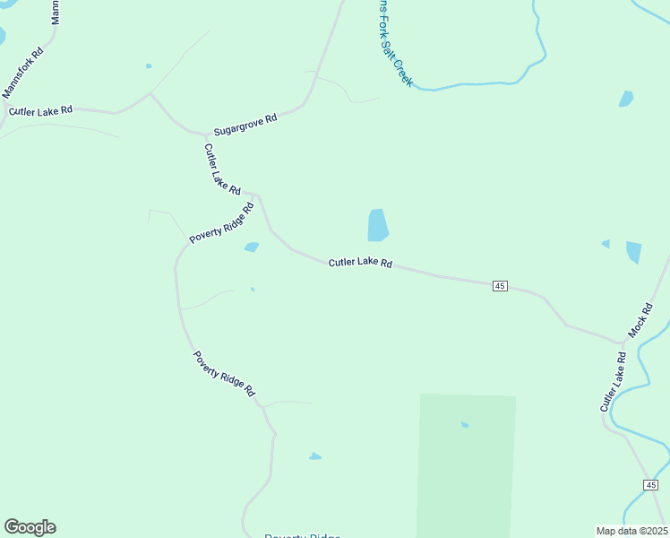 map of restaurants, bars, coffee shops, grocery stores, and more near 5820 Cutler Lake Road in Blue Rock