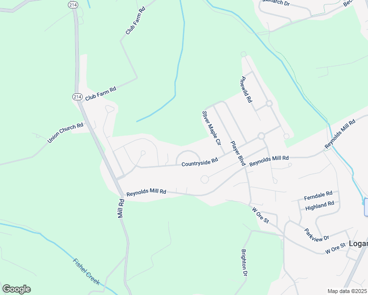 map of restaurants, bars, coffee shops, grocery stores, and more near 890 Cougar Pointe Cir in Seven Valleys
