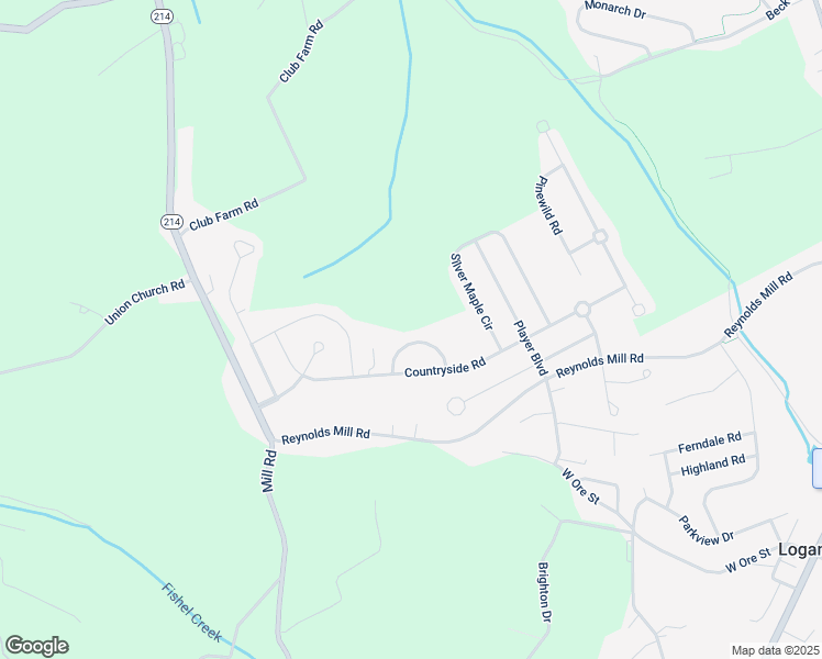 map of restaurants, bars, coffee shops, grocery stores, and more near 890 Cougar Pointe Cir in Seven Valleys