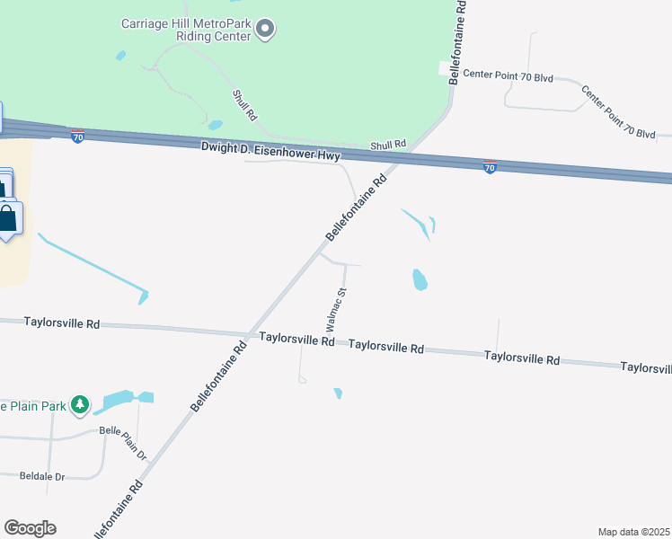 map of restaurants, bars, coffee shops, grocery stores, and more near 7671 Betal Court in Huber Heights