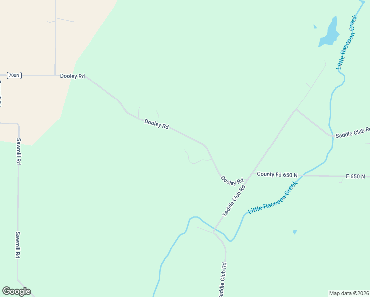 map of restaurants, bars, coffee shops, grocery stores, and more near 6582 Dooley Road in Waveland