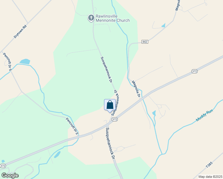 map of restaurants, bars, coffee shops, grocery stores, and more near 950 Susquehannock Drive in Holtwood