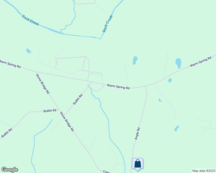 map of restaurants, bars, coffee shops, grocery stores, and more near 3634 Warm Spring Road in Chambersburg