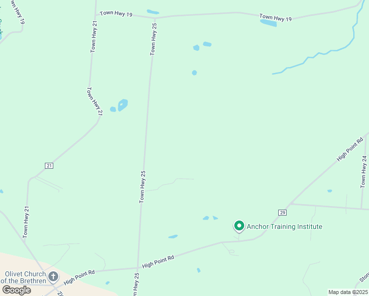 map of restaurants, bars, coffee shops, grocery stores, and more near 11420 Township Road 25 in Glenford