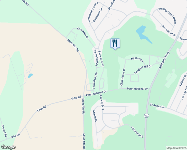 map of restaurants, bars, coffee shops, grocery stores, and more near 3839 Farmstead Drive in Fayetteville