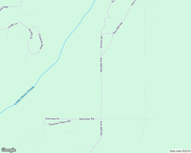 map of restaurants, bars, coffee shops, grocery stores, and more near 12979 Doe Mill Road in Magalia