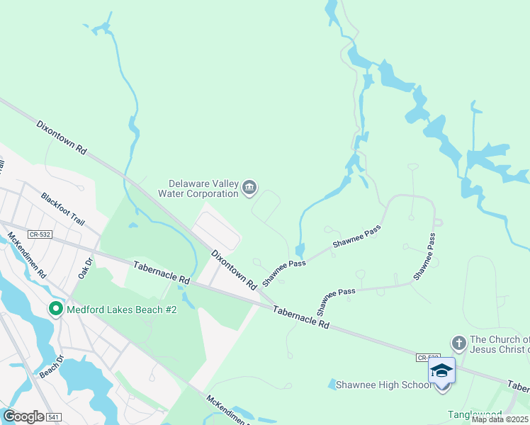 map of restaurants, bars, coffee shops, grocery stores, and more near 1 Shawnee Court in Medford