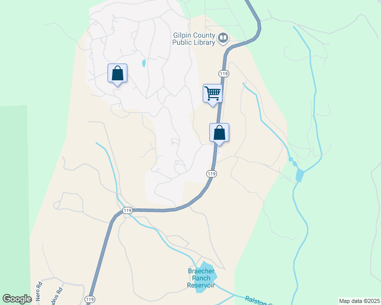 map of restaurants, bars, coffee shops, grocery stores, and more near 101 Karlann Dr in Black Hawk