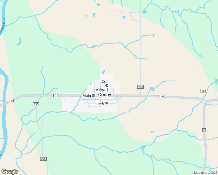 map of restaurants, bars, coffee shops, grocery stores, and more near 721 7th Street in Cosby