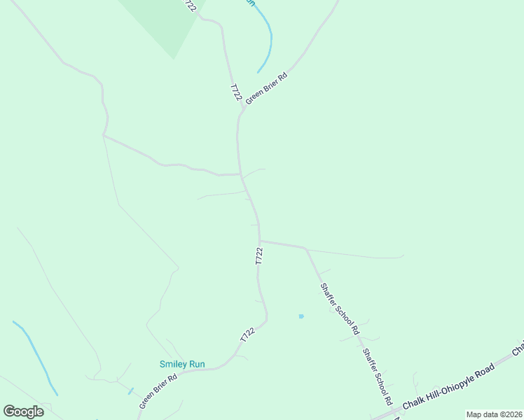 map of restaurants, bars, coffee shops, grocery stores, and more near 2248 Green Brier Road in Ohiopyle