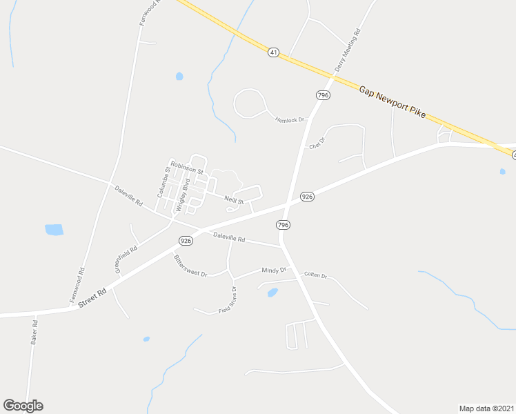 map of restaurants, bars, coffee shops, grocery stores, and more near 900 Doire Street in Cochranville