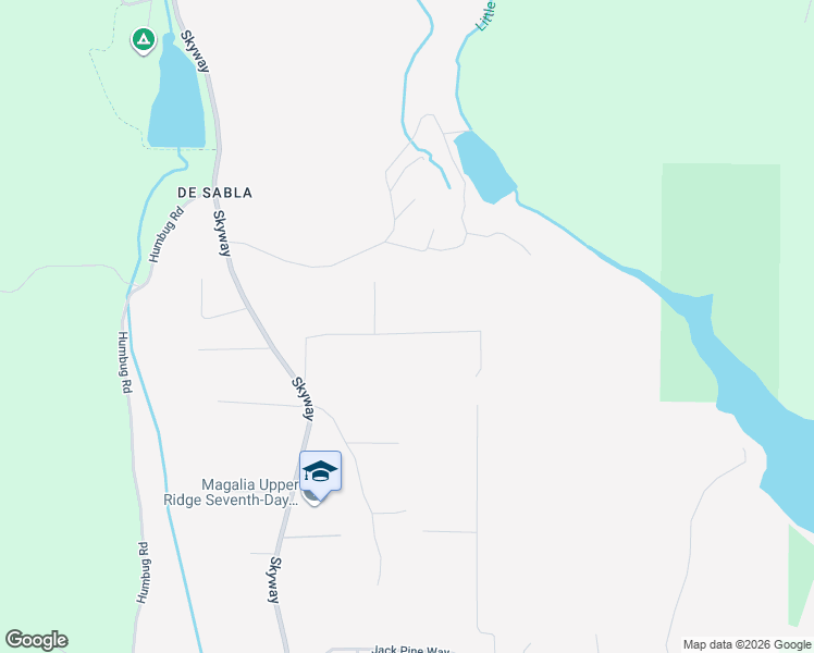 map of restaurants, bars, coffee shops, grocery stores, and more near 6311 Rambling Way in Magalia