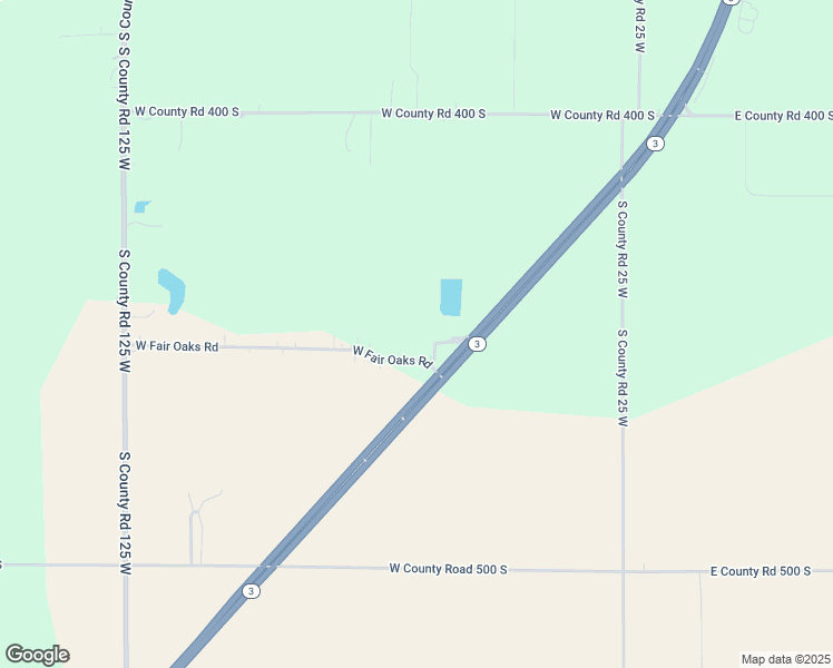 map of restaurants, bars, coffee shops, grocery stores, and more near 4543 Indiana 3 in New Castle