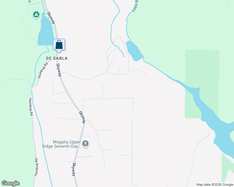 map of restaurants, bars, coffee shops, grocery stores, and more near 6311 Rambling Way in Magalia