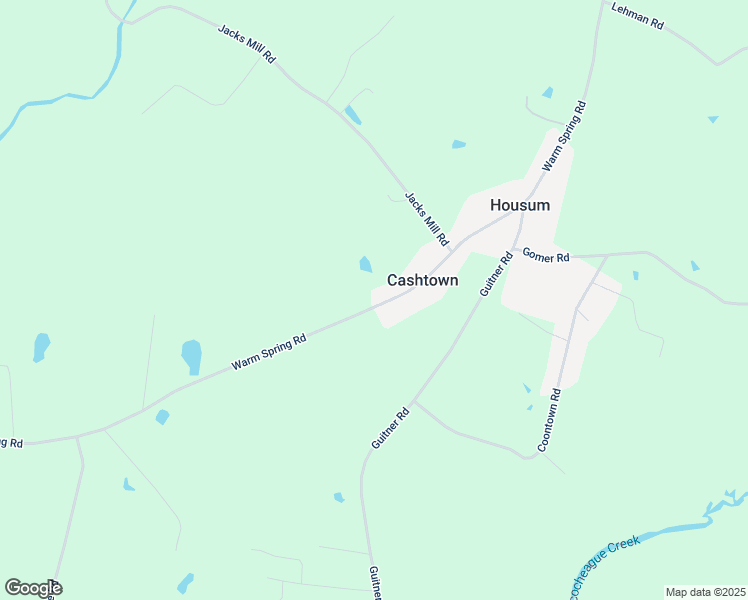 map of restaurants, bars, coffee shops, grocery stores, and more near 3035 Warm Spring Road in Chambersburg