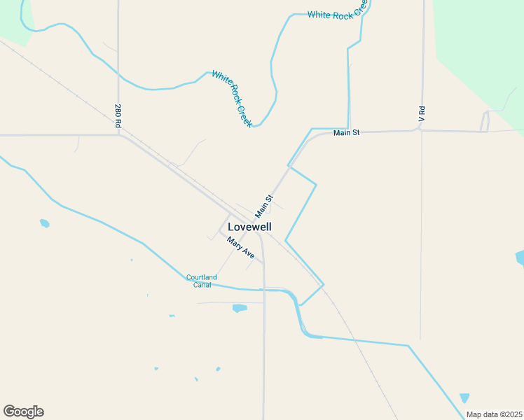 map of restaurants, bars, coffee shops, grocery stores, and more near Main Lovewell in Jewell County