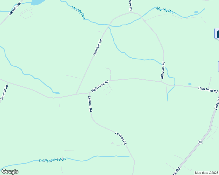 map of restaurants, bars, coffee shops, grocery stores, and more near 9 Vicky Lane in Cochranville