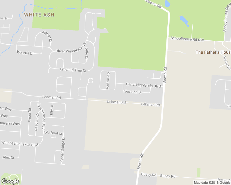 map of restaurants, bars, coffee shops, grocery stores, and more near 7435 Kenrich Drive in Canal Winchester