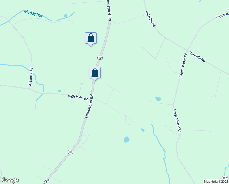 map of restaurants, bars, coffee shops, grocery stores, and more near 26 Henley Way in Cochranville