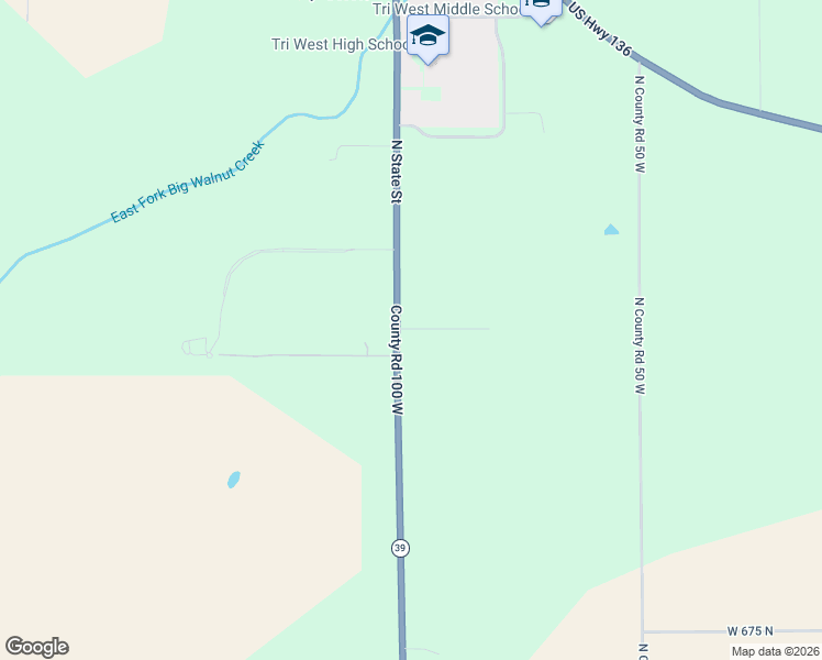 map of restaurants, bars, coffee shops, grocery stores, and more near 7307 North State Street in Lizton