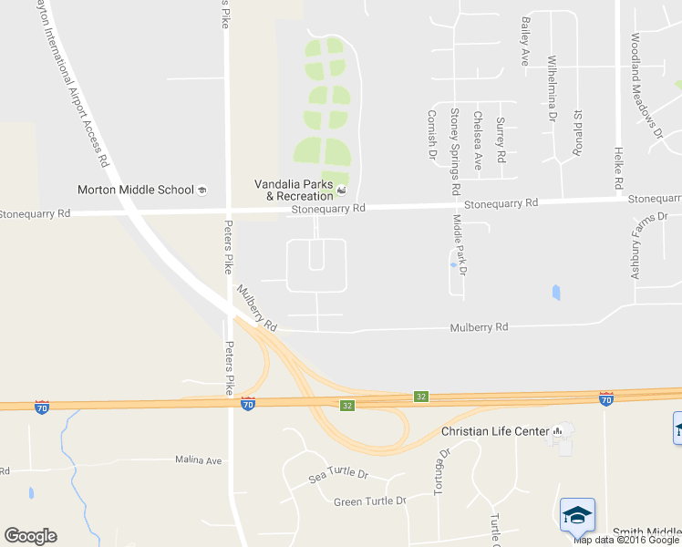 map of restaurants, bars, coffee shops, grocery stores, and more near 1156 Greystone Circle in Dayton