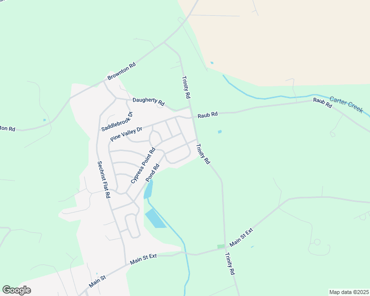 map of restaurants, bars, coffee shops, grocery stores, and more near 245 Pond Road in Felton