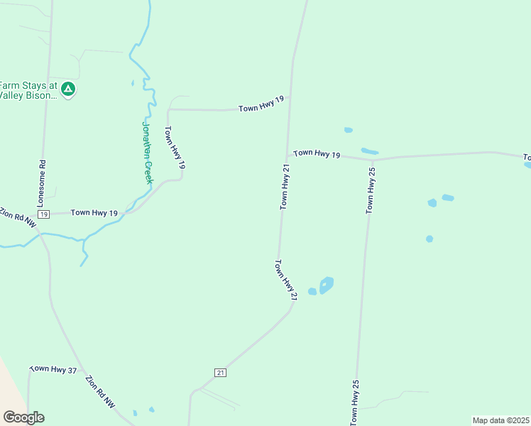 map of restaurants, bars, coffee shops, grocery stores, and more near 11895 Township Road 21 in Thornville