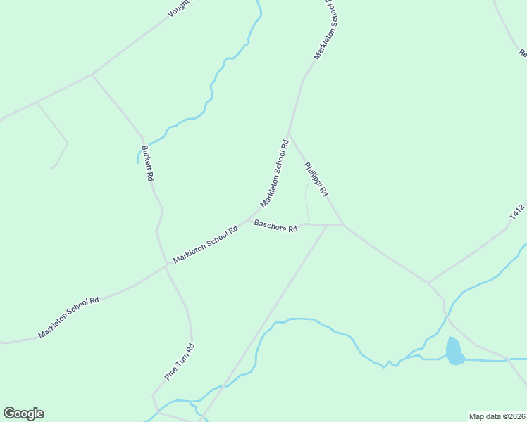 map of restaurants, bars, coffee shops, grocery stores, and more near 2055 Markleton School Road in Rockwood