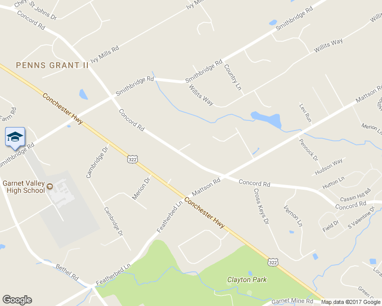 map of restaurants, bars, coffee shops, grocery stores, and more near 339 Concord Road in Glen Mills