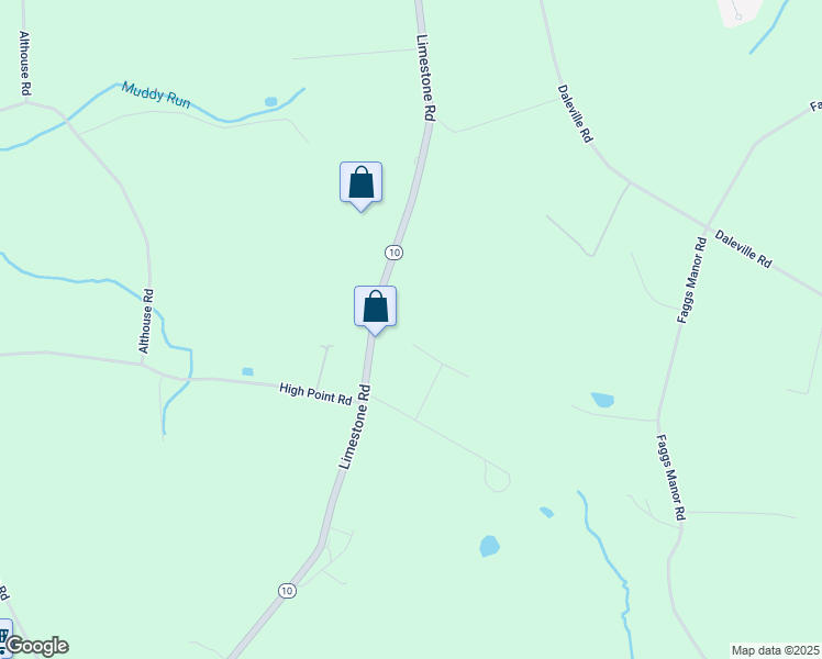 map of restaurants, bars, coffee shops, grocery stores, and more near 46 West Praecipe Way in Cochranville