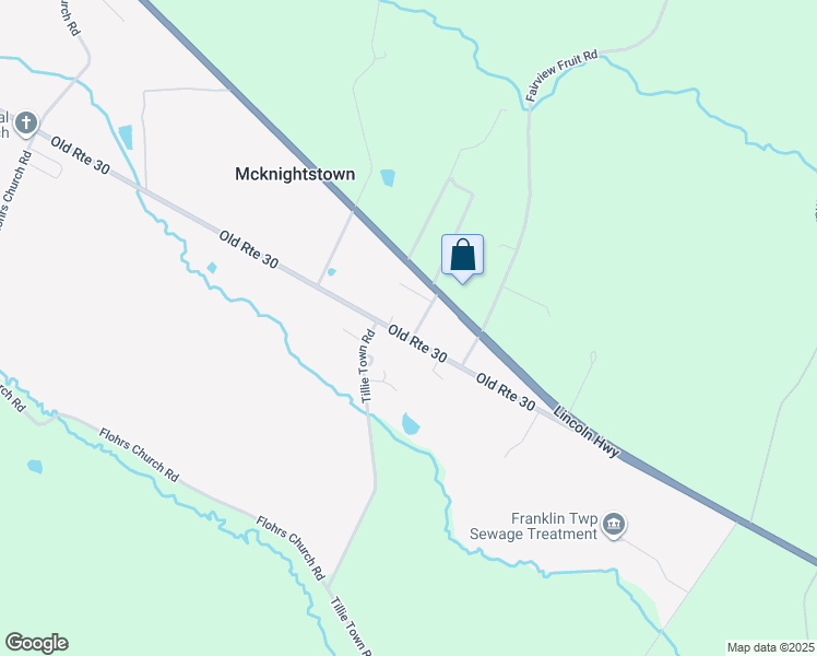 165 Old Route 30, McKnightstown PA Walk Score