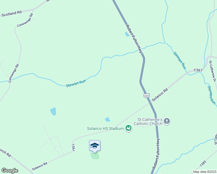 map of restaurants, bars, coffee shops, grocery stores, and more near 872 Robert Fulton Highway in Quarryville