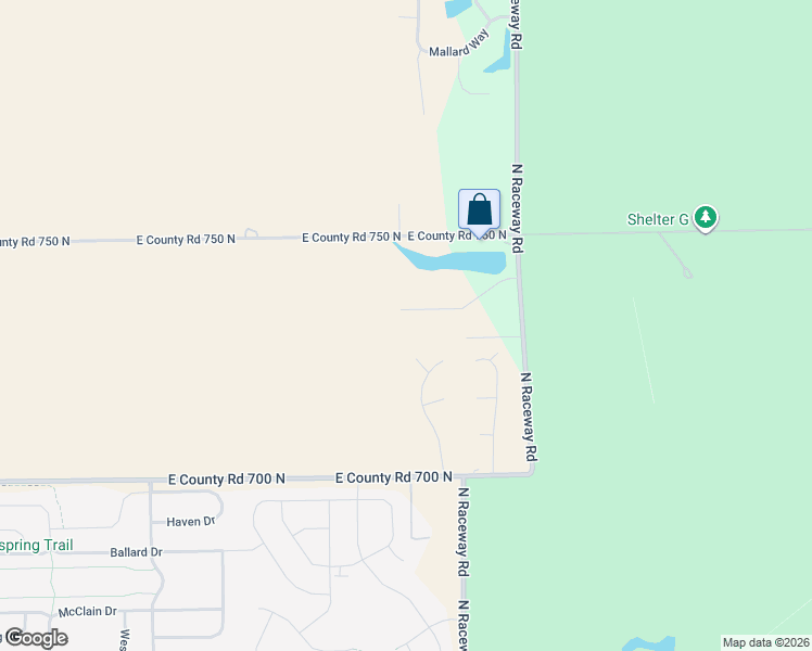 map of restaurants, bars, coffee shops, grocery stores, and more near 7230 Fox Hunt Court in Brownsburg