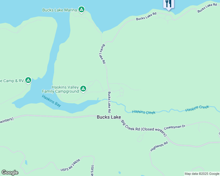 map of restaurants, bars, coffee shops, grocery stores, and more near 37-45 Ridge Circle in Meadow Valley