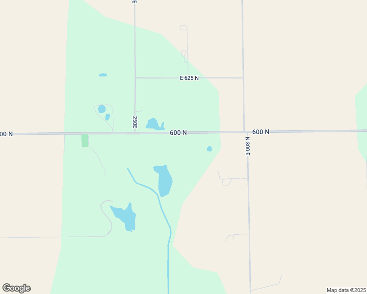 map of restaurants, bars, coffee shops, grocery stores, and more near 2753 East 600 North in Greenfield