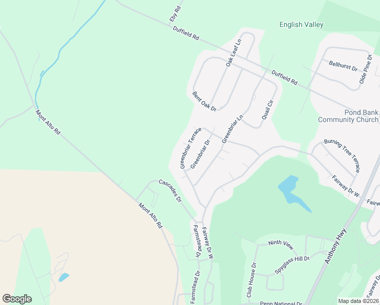 map of restaurants, bars, coffee shops, grocery stores, and more near 6032 Greenbriar Terrace in Fayetteville