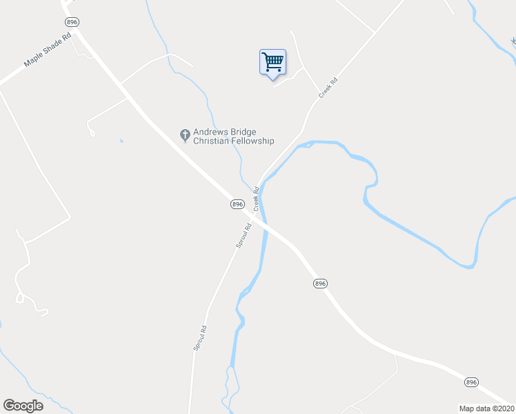 map of restaurants, bars, coffee shops, grocery stores, and more near 669 Creek Road in Christiana