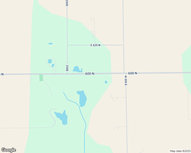map of restaurants, bars, coffee shops, grocery stores, and more near 2753 East 600 North in Greenfield