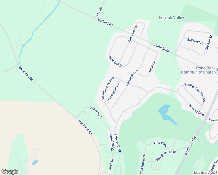 map of restaurants, bars, coffee shops, grocery stores, and more near 6048 Greenbriar Terrace in Fayetteville