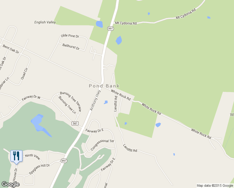 map of restaurants, bars, coffee shops, grocery stores, and more near 6782 White Rock Road in Chambersburg