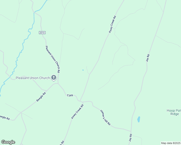map of restaurants, bars, coffee shops, grocery stores, and more near 2405 Piney Creek Road in Clearville